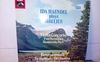 LP Ida Haendel plays SIBELIUS Violin concerto ( SIS POSTIKUL