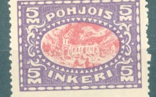 1920 POHJOIS-INKERI II 5 mk *