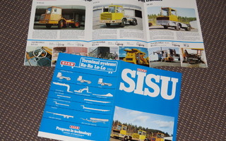 1979 Sisu Terminal Tractor esite - KUIN UUSI