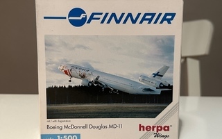 Herpa Wings 1:500 - Finnair MD11 Santa Claus
