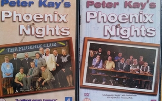 Phoenix Nights Kaudet 1 ja 2 -DVD.EI SUOMI TEKSTEJÄ