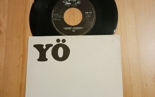 Yö – Likaiset Legendat I 45" ps orig 1983 Poko PIS 117