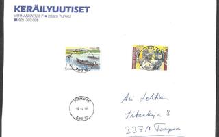 Postilähetys - (LAPE 879+1328) Turku 10 16.4.1996