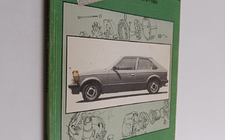 Korjauskäsikirja : Opel Kadett : 1979-1983