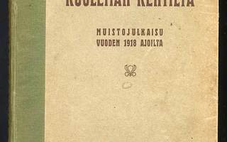 Kuoleman kentiltä: Muistojulkaisu vuoden 1918 ajoilta (1924)