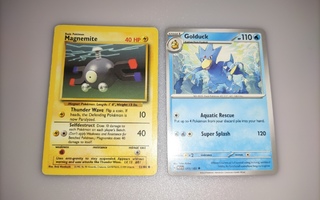 Pokemon kortit: Goldduck / Magnemite