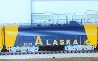 Märklin Alaska 3-osainen uusi USA F7 dieselveturi