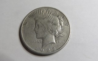 USA Peace Dollar 1922 S