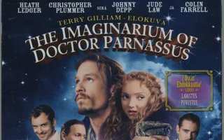 IMAGINARIUM OF DOCTOR PARNASSUS Suomi-DVD 2009 TERRY GILLIAM