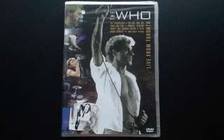 DVD: The Who - Live from Toronto 1982.  UUSI