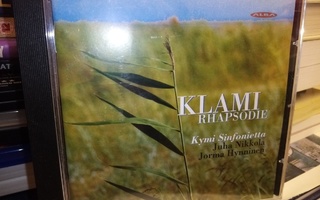 CD KLAMI RHAPSODIE -  KYMI SINFONIETTA ( SIS POSTIKULU)