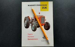 Massey-Ferguson 35X traktorin esite 60-luku