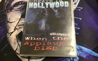 DEATH IN HOLLYWOOD/WHEN THE APPLAUSE  DIED  *DVD*