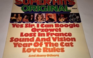 SUPER-HITS ORIGINAL   LP RCA PL 42333
