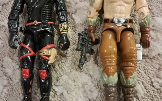 G.I. Joe/ Action force- sarjan hahmot x2