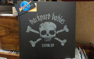 BACKYARD BABIES - THEM XX KIRJA + 3CD + DVD + NIMMARIT