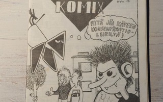 Skole komix omakustanne sarjakuva 80 -luku