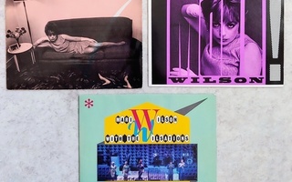 3 MARI WILSON 7” singleä 1982 – 1983 + kuvakannet, siistit!