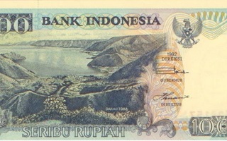 Indonesia 1 000 rupia 1992