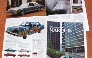 1979 Mercury Marquis esite - KUIN UUSI - 16 sivua