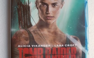 Tomb Raider (2018) (Blu-ray, uusi)