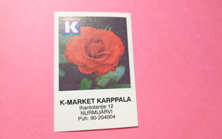 TT-etiketti K K-Market Karppala, Nurmijärvi