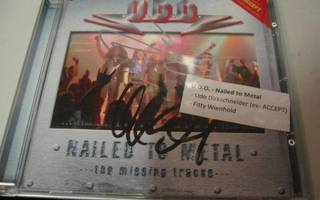 U.D.O.-NAILED TO METAL CD KAHDELLA NIMMARILLA