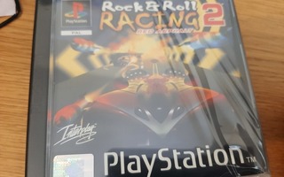 PS1 Rock & Roll Racing 2, avaamaton NIB