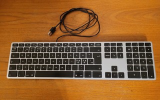 Matias wired keyboard for Mac, Nordic näppäimet