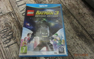 Wii U Lego Batman 3 - Beyond Gotham NIB *UUSI*