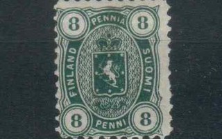1875   8  pen vihreä   käyttämätön  Lape 14S