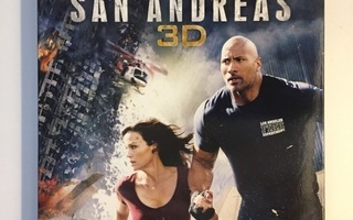San Andreas (Blu-ray 3D + Blu-ray) Dwayne Johnson (2015)