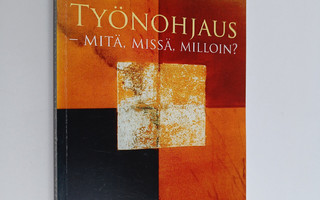 Työnohjaus : mitä, missä, milloin?