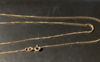 Kultakorut kaulaketju kultaketju Venetsia 44cm 4,66g K14