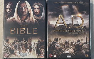The Bible & A.D. The Bible Continues (8DVD) *UUSI*