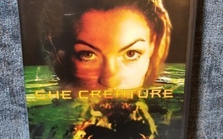 SHE CREATURE ( 2001 ) SUOMI DVD , EGMONT , HARVINAINEN !