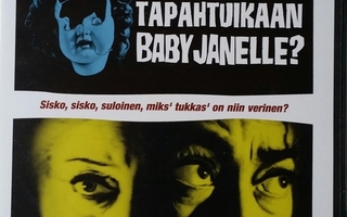 Mitä tapahtuikaan Baby Janelle? (1962) 2DVD