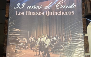 Los Huanos Quincheros: 33 Años De Ganto 2 x lp