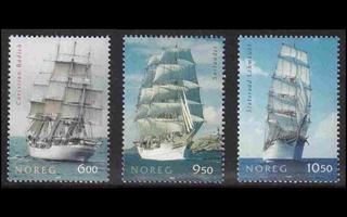 Norja 1541-3 ** Purjelaivoja (2005)