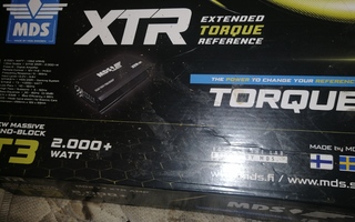 MDS xtr torque T3 monovahvistin 2000 wattia