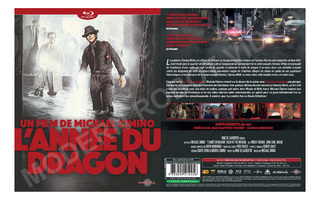 YEAR OF THE DRAGON BLU-RAY (1985) NEW - FREE SHIPPING