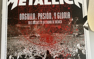 METALLICA - Orgullo, Pasión, Y Gloria (2x DVD, 2x CD)