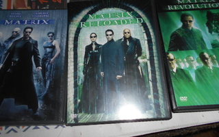 DVD  3 x Matrix elokuvaa
