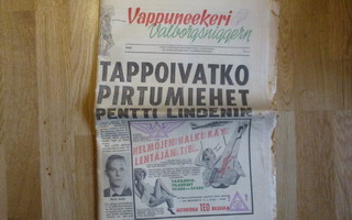 VAPPUNEEKERI Valborgsniggern 1968 kultti * Vappulehti