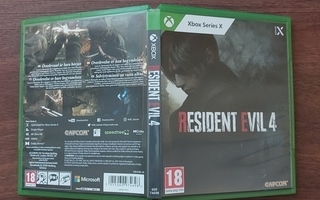 Resident Evil 4 Remake Xbox Series X -peli