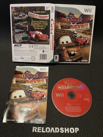 Disney Pixar Cars Mater National Wii CiB Huuto