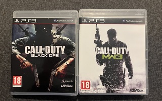 Call Of Duty - Black Ops & MW3 PS3