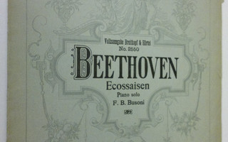 Ludwig Van Beethoven : Ecossaises Piano solo Ferruccio Bu...