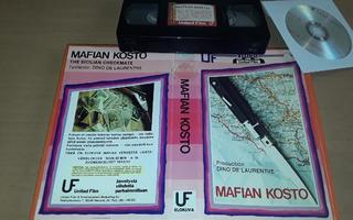 Mafian kosto- SFX VHS/DVD-R (United Film, Euro Crime)