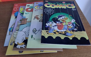 Walt Disney´s Comics And Stories 616, 619, 634, 636, 663